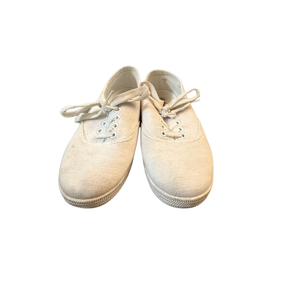 VENUS Celia Cream Canvas Sneakers